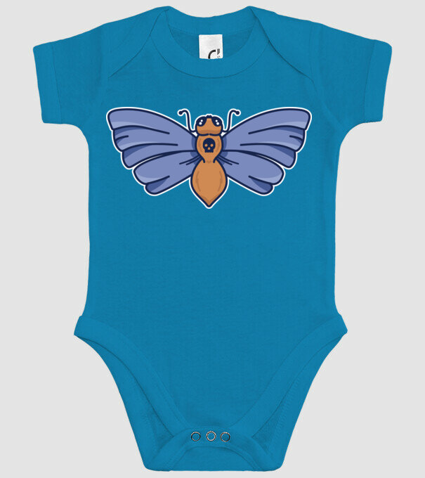 Molie model turcoaz pe tricou