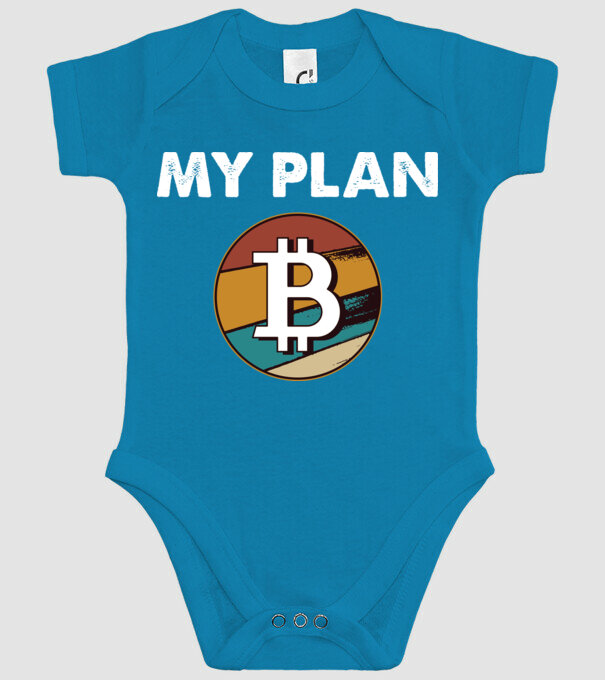 My plan B - Bitcoin model turcoaz pe tricou