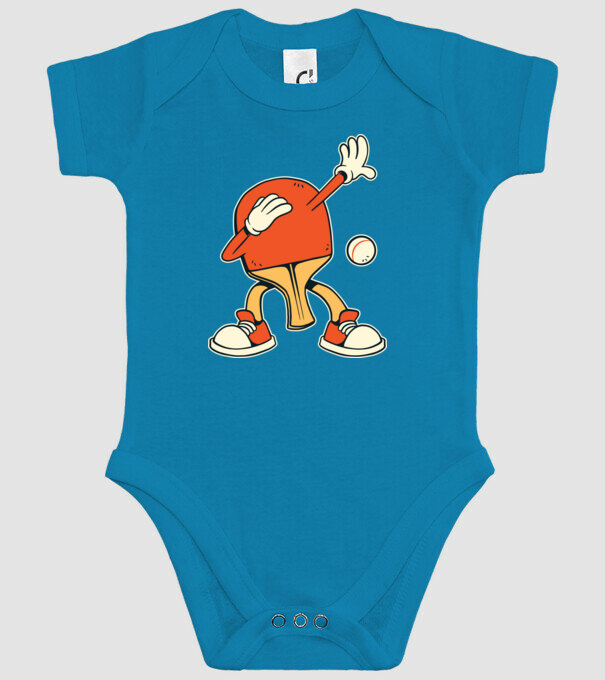 Ping Pong DAB model turcoaz pe tricou