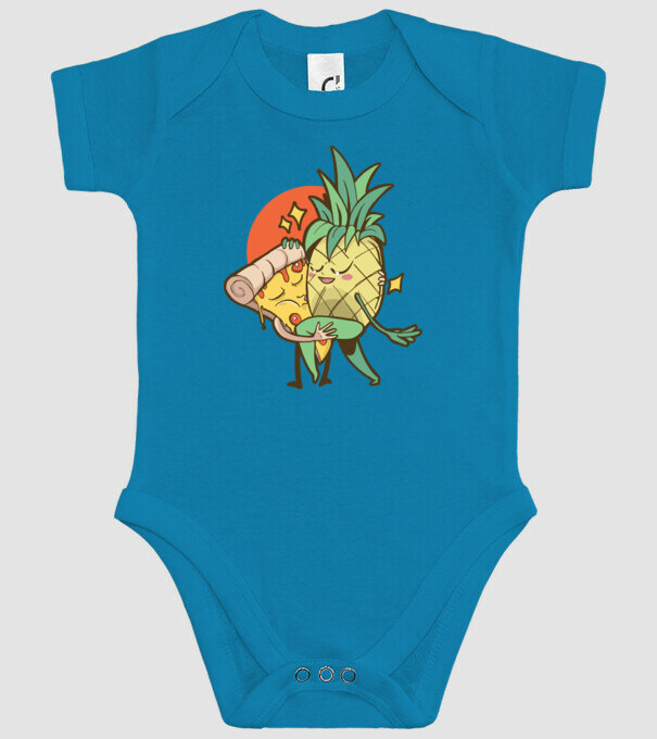 Pizza Ananas Dans model turcoaz pe tricou