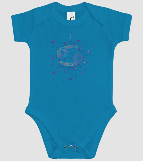 Cancer Zodiac model turcoaz pe tricou