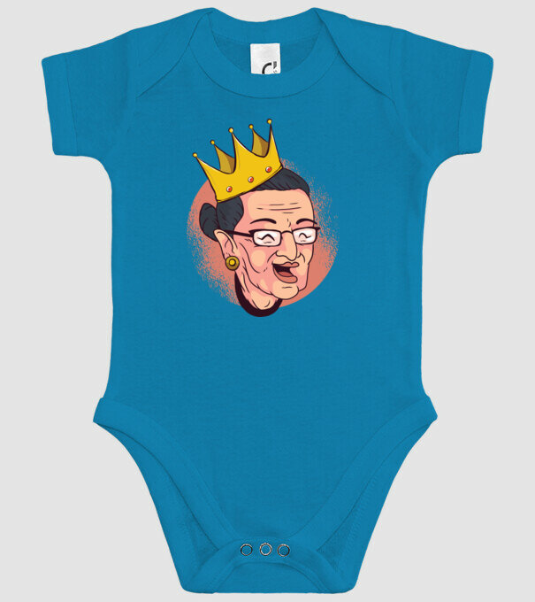 Ruth Bader Ginsburg model turcoaz pe tricou