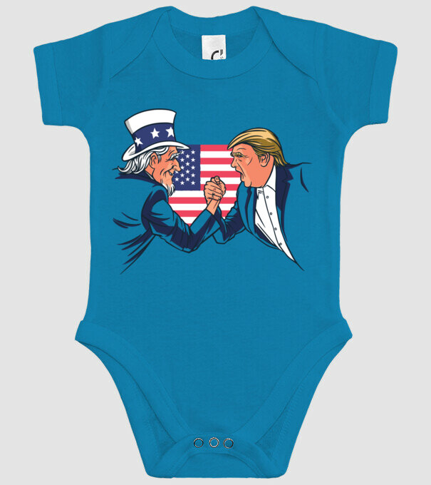 Trump Vs Unchiul Sam SUA 2020 alegeri prezidențiale model turcoaz pe tricou
