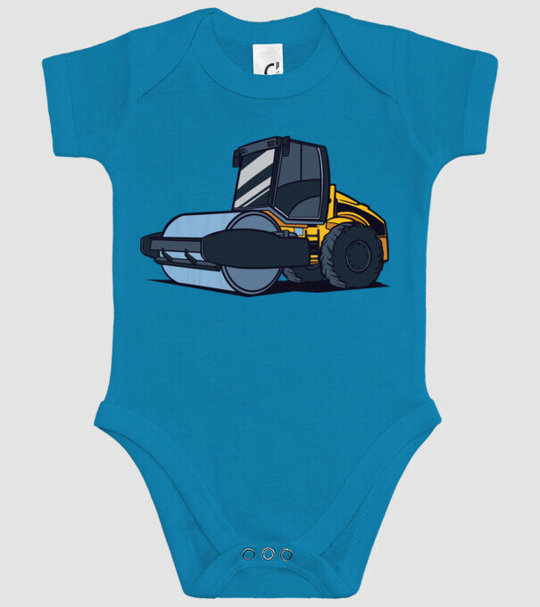 Rulou compresor model turcoaz pe tricou