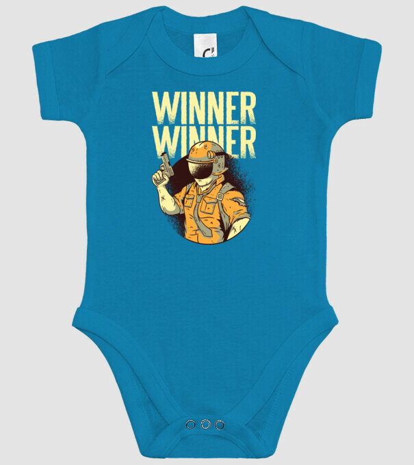 Winner Winner Chicken Dinner PUBG tricou model turcoaz pe tricou