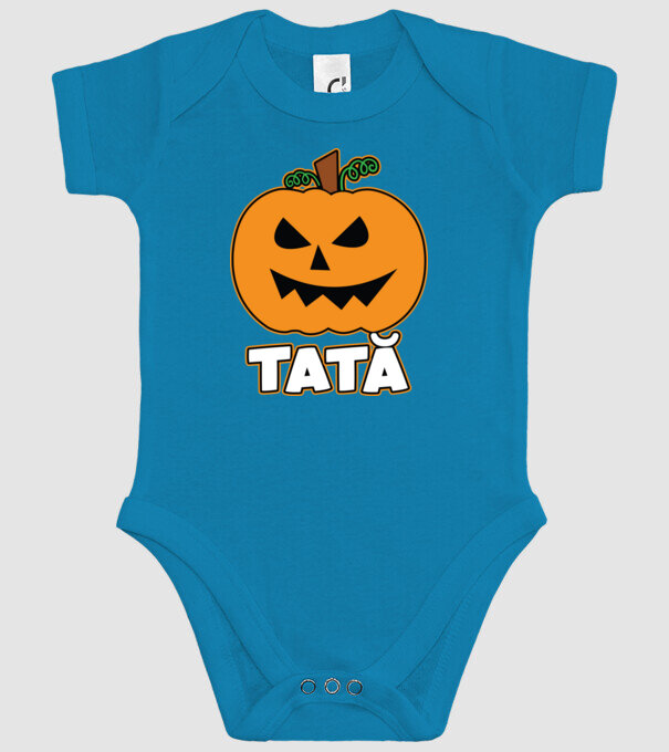 tată model turcoaz pe tricou