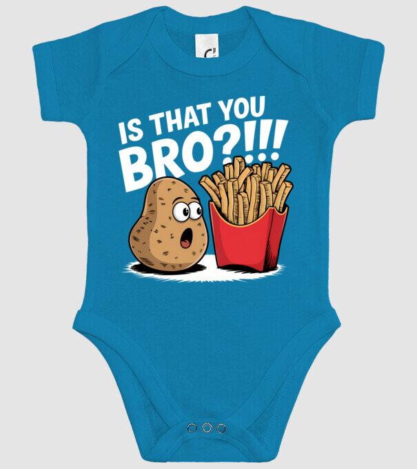Is that you BRO?!! Negru model turcoaz pe tricou