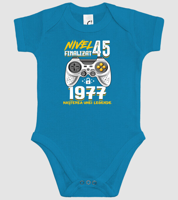 Nivel 45 finalizat. 1977 nașterea unei legende model turcoaz pe tricou