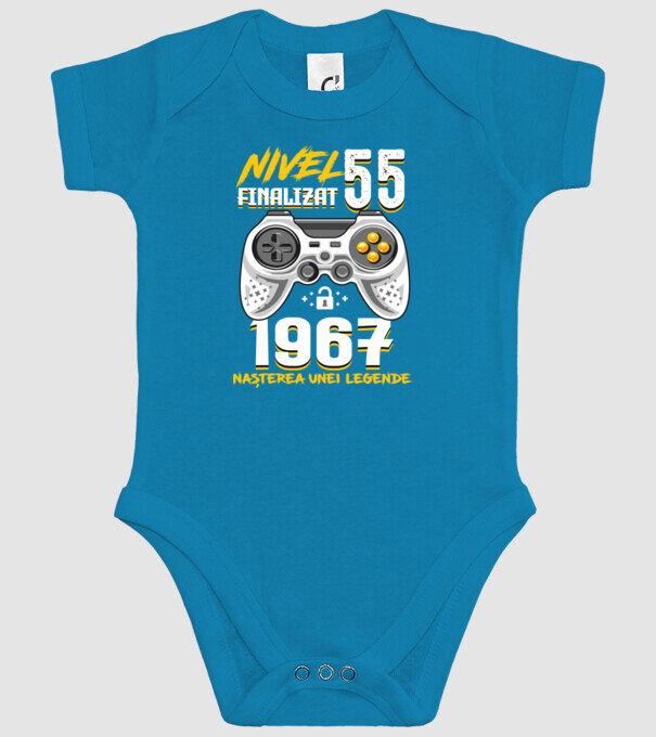 Nivel 55 finalizat. 1967 nașterea unei legende model turcoaz pe tricou