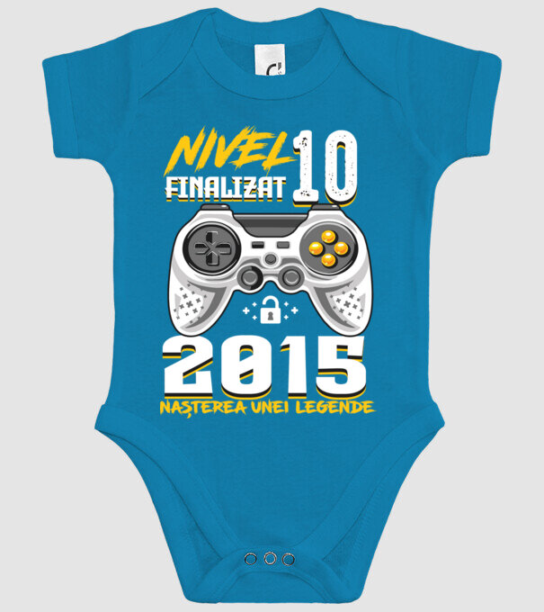 Nivel Finalizat 10 2015 model turcoaz pe tricou