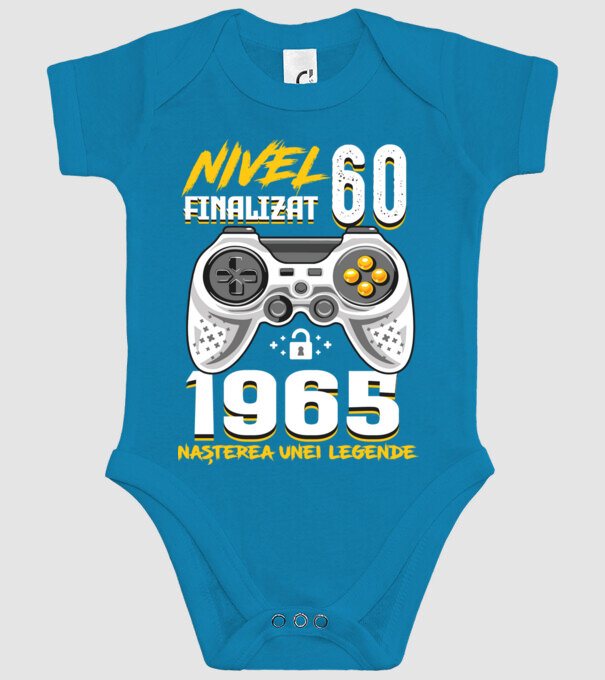 Nivel Finalizat 60 1965 model turcoaz pe tricou