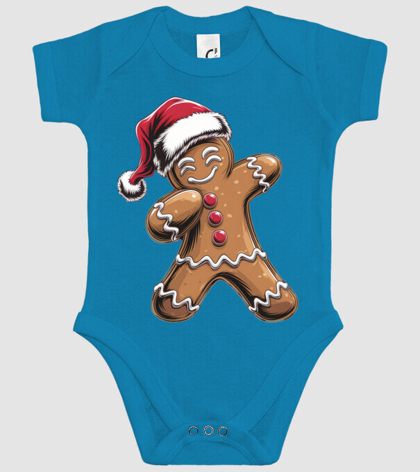 Turtă dulce dab model turcoaz pe tricou