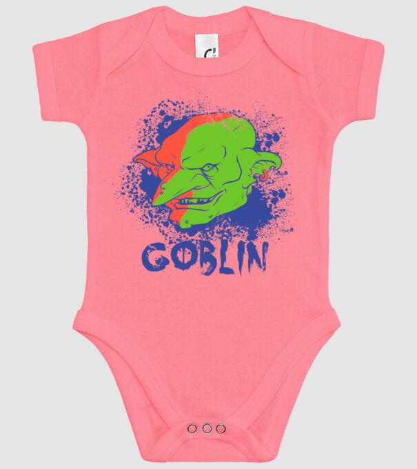 Goblin model roz pe tricou