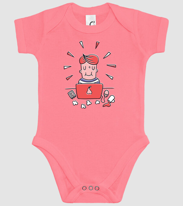 Imagine Home Office model roz pe tricou