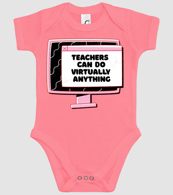 Home Office Pentru profesori model roz pe tricou