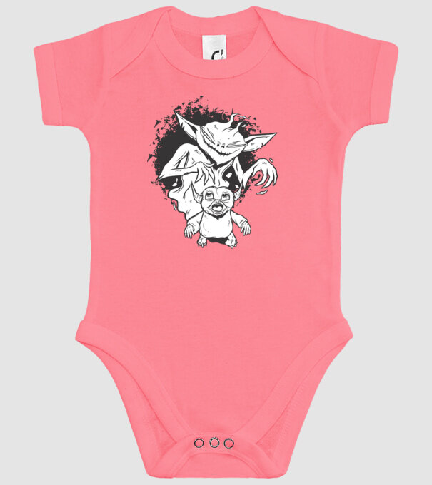 Umbră înfricoșătoare model roz pe tricou