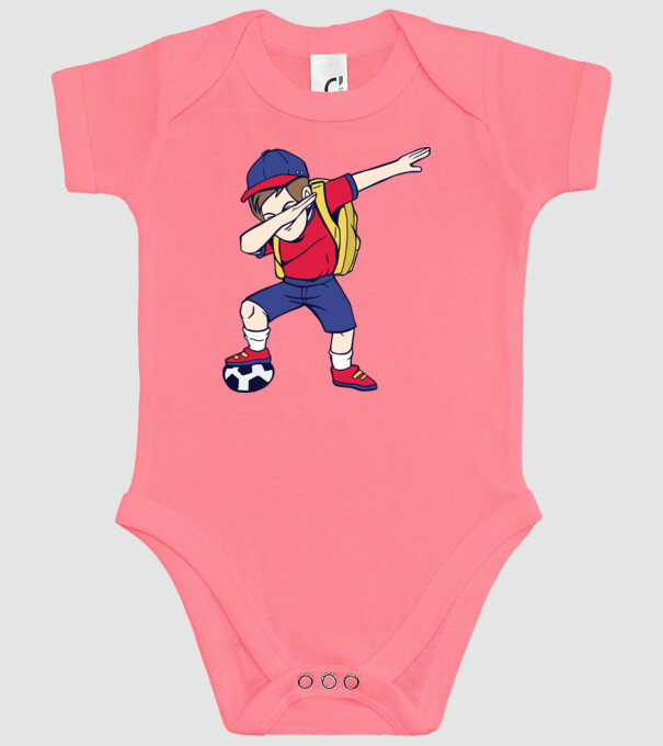 Școlar Fotbalist DAB model roz pe tricou