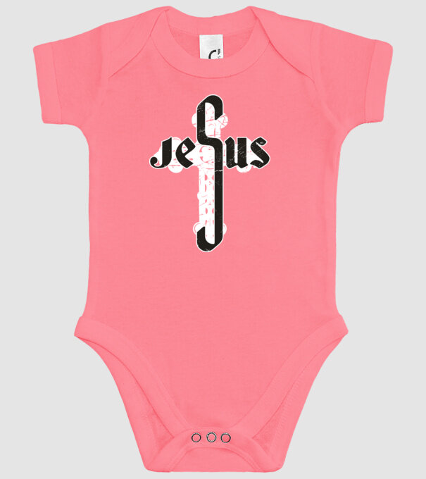 Iisus Cruce model roz pe tricou