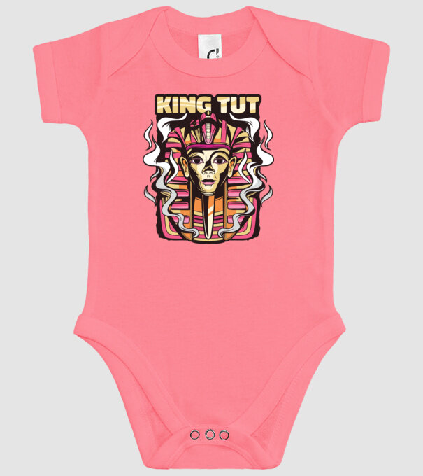 King Tut - Faraonul Tutankhamon model roz pe tricou