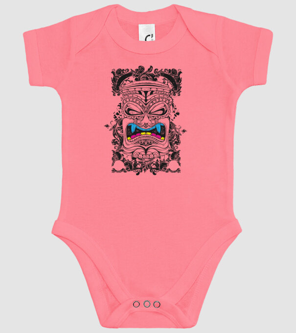 Stâlp totem antic model roz pe tricou
