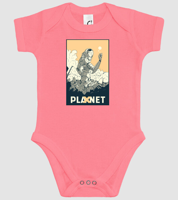Planet X model roz pe tricou