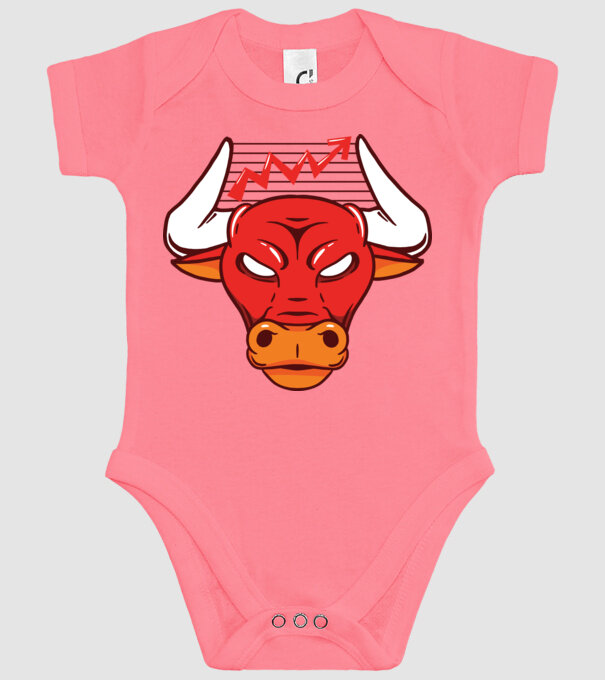 Bursa de Valori Taur model roz pe tricou