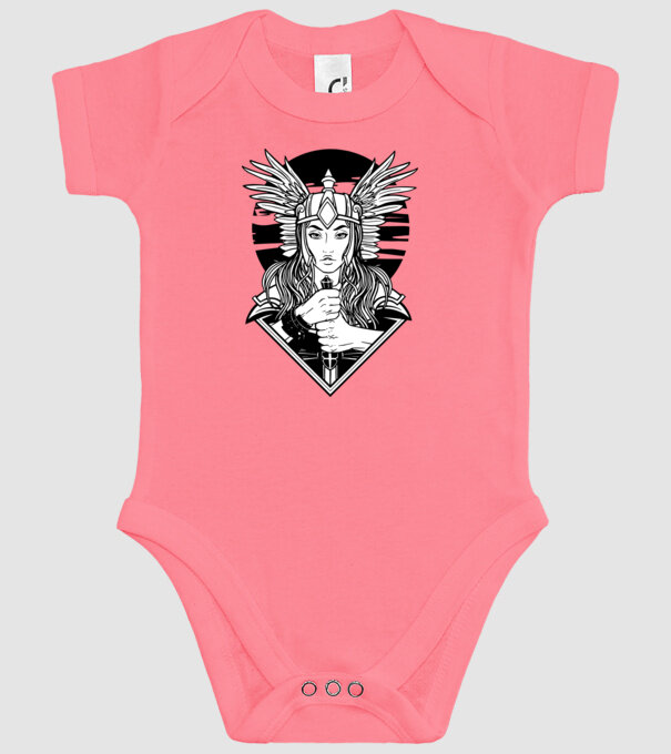 Zeița Valkyrie model roz pe tricou