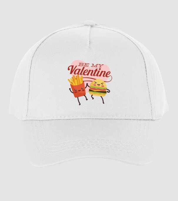 Be my Valentine - Fii dragostea mea tricou pentru Valentine s Day model alb pe tricou
