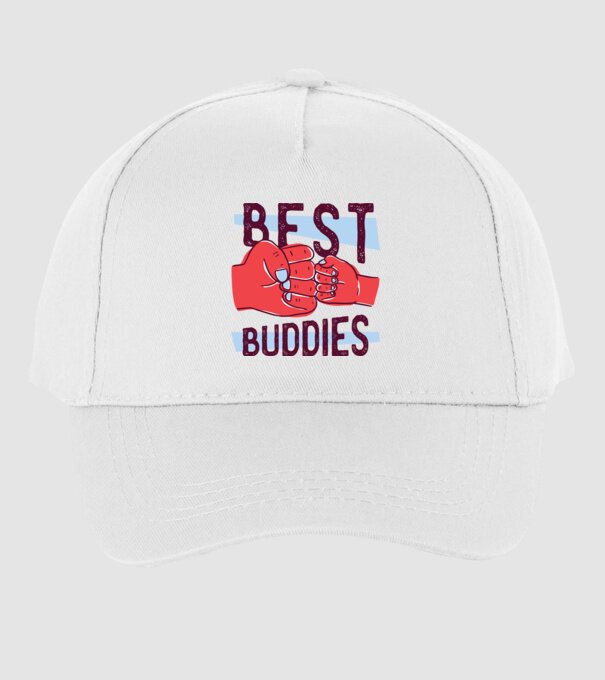 Best Buddies - Cei mai buni prieteni model alb pe tricou