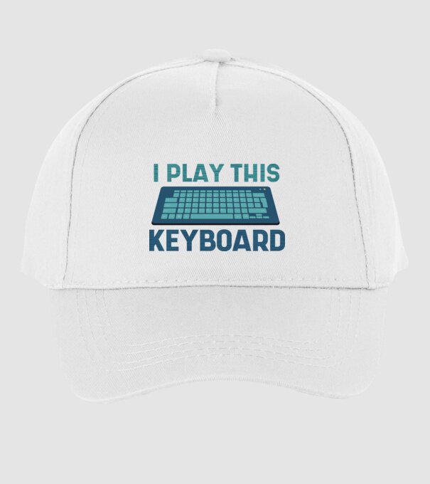 Tastatura Gamer model alb pe tricou