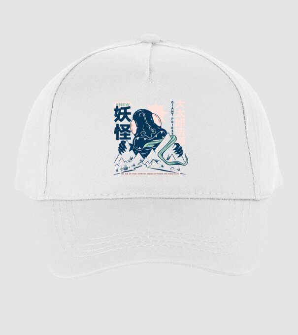Daidarabotchi Yokai Anime model alb pe tricou