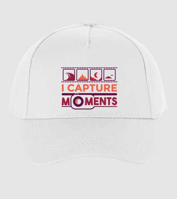 Prind momentele - Fotograf model alb pe tricou