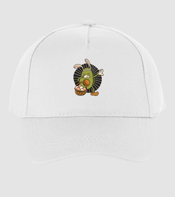 Avocado de Paște DAB model alb pe tricou