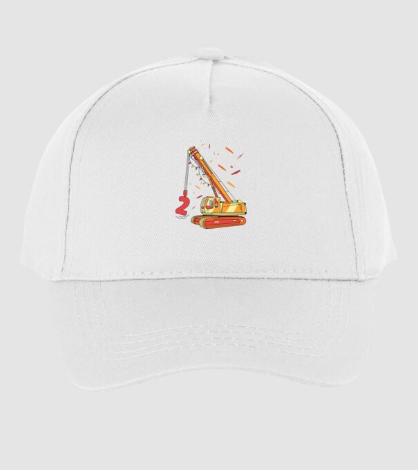 Prindere 2nd Birthday model alb pe tricou
