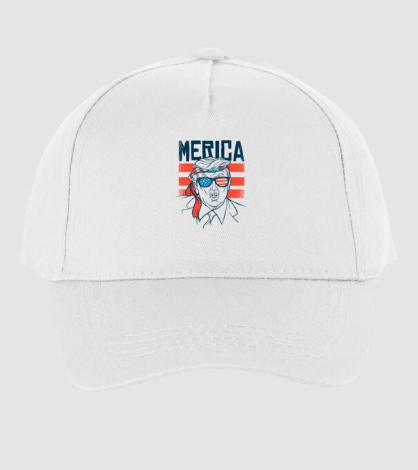 Merica Trump 2020 Usa model alb pe tricou