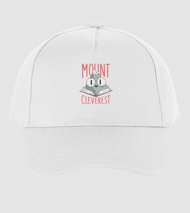 Tricou Mount Cleverest model alb pe tricou