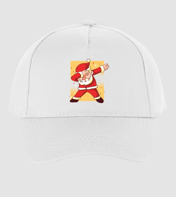 Santa DAB Moș Crăciun model alb pe tricou