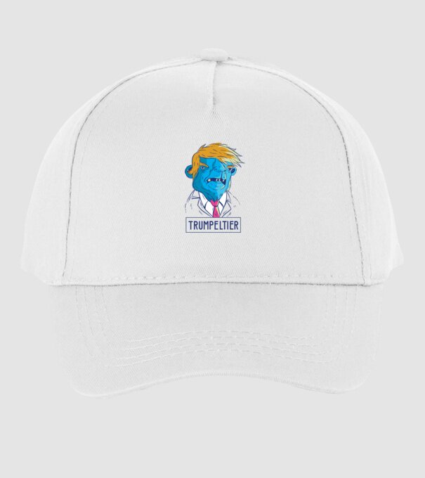 Trumpeltier monstru Trump model alb pe tricou