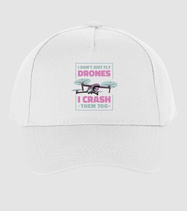 Tricou drone model alb pe tricou