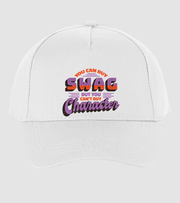 You can buy swag but you cant buy character model alb pe tricou