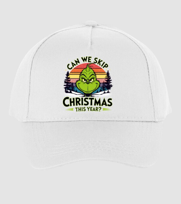 Can we skip christmas this year model alb pe tricou