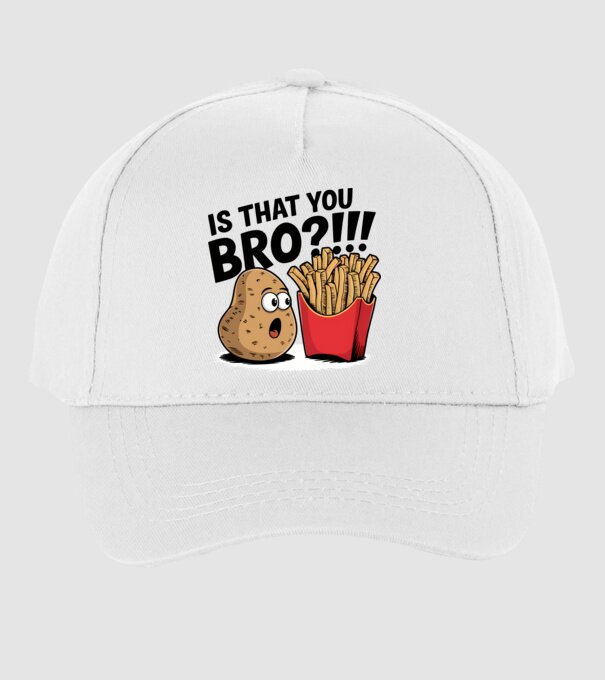 Is that you BRO?!! Alb model alb pe tricou