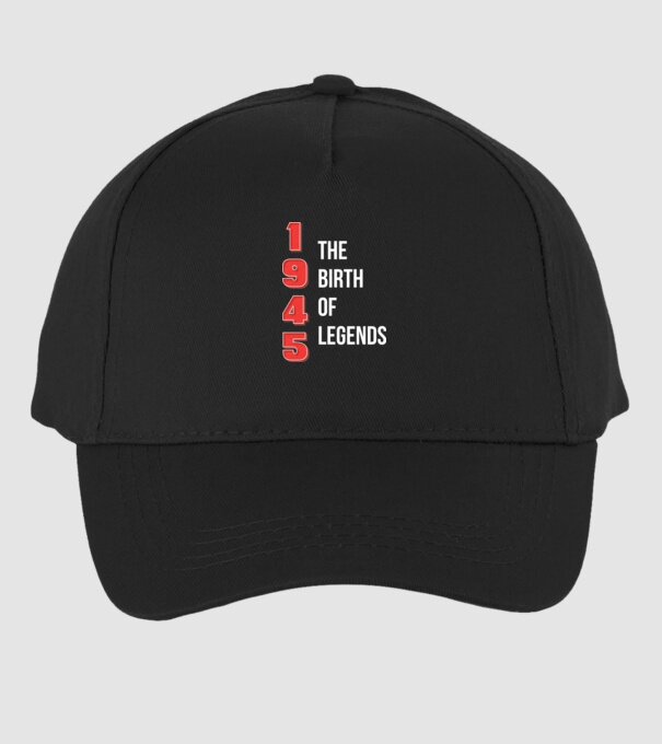1945 the birth of legends model negru pe tricou