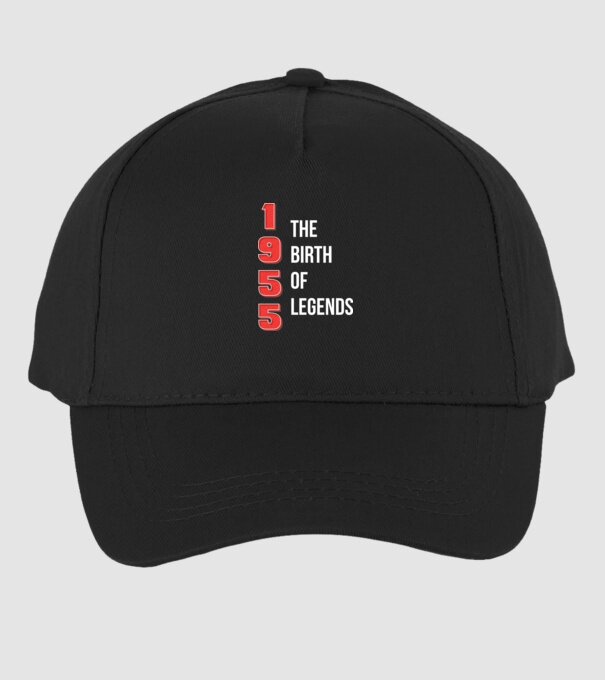 1955 the birth of legends model negru pe tricou