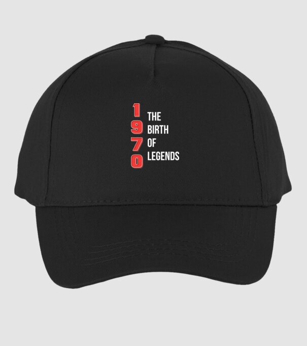 1970 the birth of legends model negru pe tricou