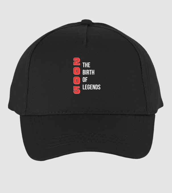 2005 the birth of legends model negru pe tricou