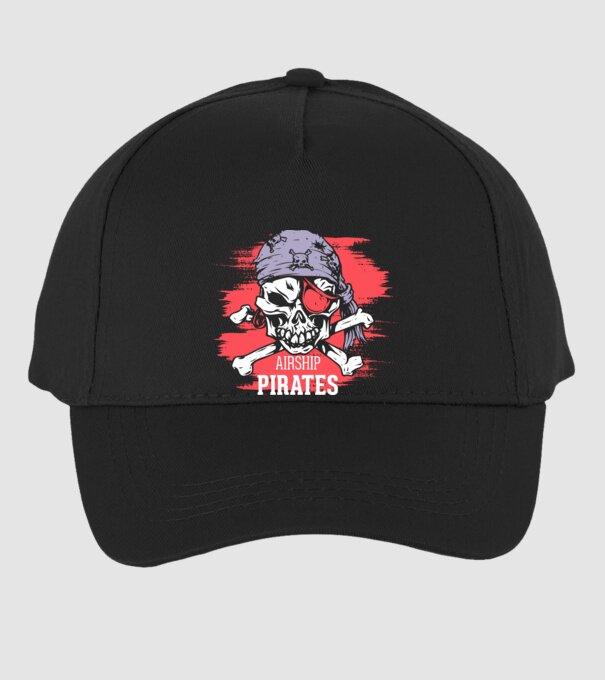 Airship Pirates - Pirat model negru pe tricou