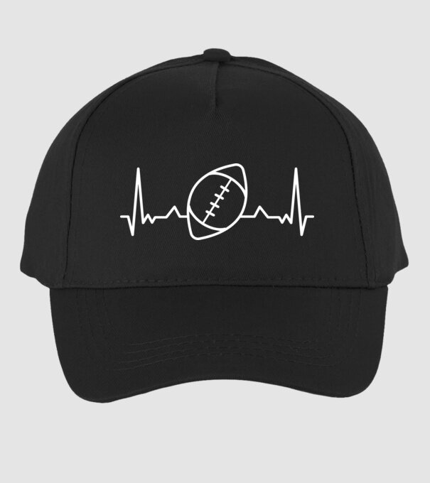 Fotbal american Evoluție model negru pe tricou