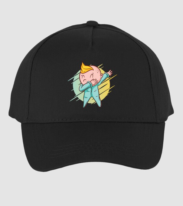 Bebe DAB model negru pe tricou