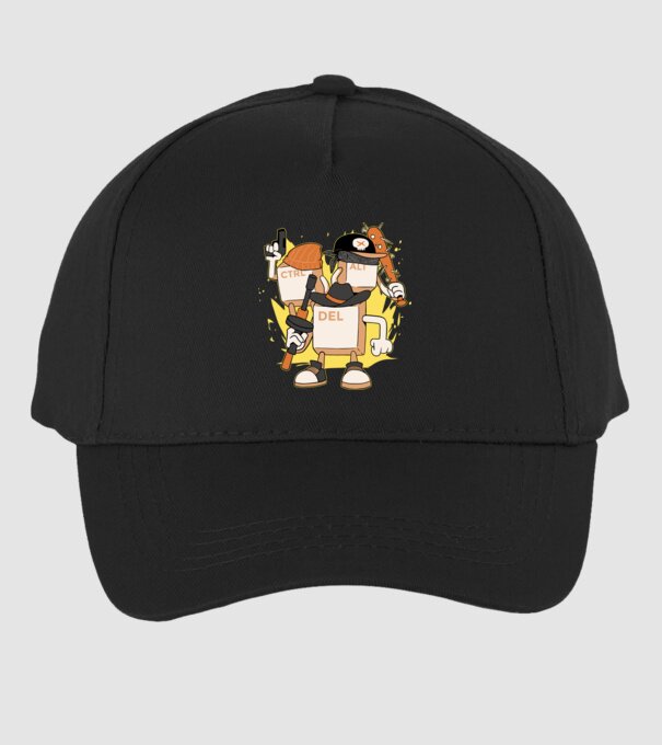 Mafie tastatură model negru pe tricou